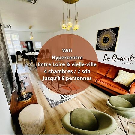 דירות בלואה Vue Loire, Hypercentre, Spacieux, Familial, Climatise, Le Quai De Loire מראה חיצוני תמונה